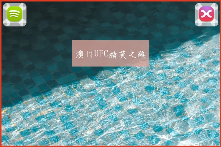 澳门UFC精英之路